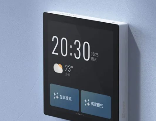 萤石多彩SP4中控屏：AF抗指纹涂层，双感应源设计(图1)