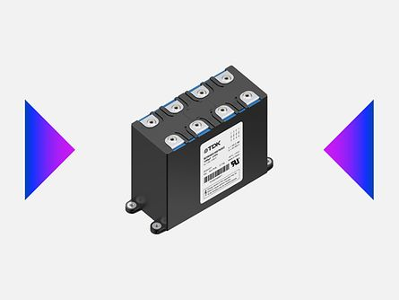 TDK推出适合大电流直流支撑应用的全新ModCap UHP系列电容器(图1) TDK推出适合大电流直流支撑应用的全新ModCap UHP系列电容器(图1)