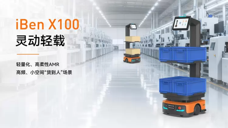慧闻轻量化AMR iBenX系列:打造全场景柔性物流搬运新范式(图2) 慧闻轻量化AMR iBenX系列:打造全场景柔性物流搬运新范式(图2)