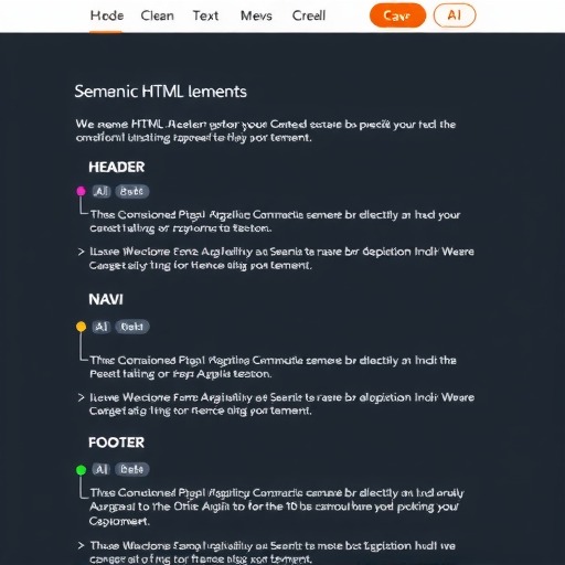 如何正确使用Semantic HTML体验极致结构化内容的力量(图1) 如何正确使用Semantic HTML体验极致结构化内容的力量(图1)