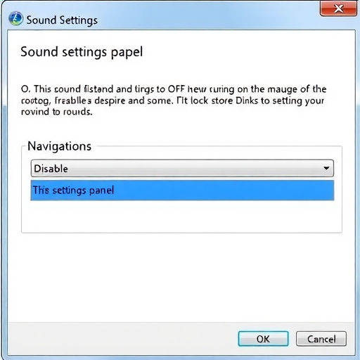 windows 7操作系统中默认的的导航声音关闭方法(图2) windows 7操作系统中默认的的导航声音关闭方法(图2)
