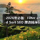 2026年必备:Filter and Sort SEO 筛选排序SEO全攻略揭秘(图1) 2026年必备:Filter and Sort SEO 筛选排序SEO全攻略揭秘(图1)