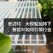 思迈特：大模型加持下，智能BI如何引领行业变革？(图3)