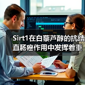 Sirt1在白藜芦醇的抗结直肠癌作用中发挥着重要作用(图1)