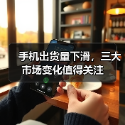 手机出货量下滑,三大市场变化值得关注(图1) 手机出货量下滑,三大市场变化值得关注(图1)