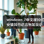 windows 7中文版如何安装其他语言包如英语语言包(图2) windows 7中文版如何安装其他语言包如英语语言包(图2)