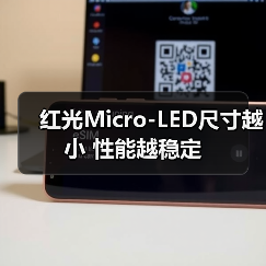 红光Micro-LED尺寸越小 性能越稳定(图3)