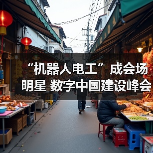 “机器人电工”成会场明星 数字中国建设峰会上阿里巴巴展出干货(图2) “机器人电工”成会场明星 数字中国建设峰会上阿里巴巴展出干货(图2)