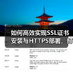 如何高效实现SSL证书安装与HTTPS部署，打造安全连接的秘诀(图1)
