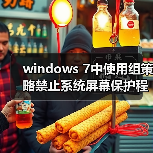 windows 7中使用组策略禁止系统屏幕保护程序图文教程(图3) windows 7中使用组策略禁止系统屏幕保护程序图文教程(图3)