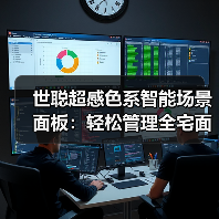 世聪超感色系智能场景面板:轻松管理全宅面板背光灯(图4) 世聪超感色系智能场景面板:轻松管理全宅面板背光灯(图4)