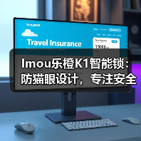 Imou乐橙K1智能锁:防猫眼设计,专注安全与美观设计(图3) Imou乐橙K1智能锁:防猫眼设计,专注安全与美观设计(图3)