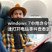windows 7中用命令快速打开电脑事件查看器图文教程(图3) windows 7中用命令快速打开电脑事件查看器图文教程(图3)