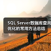 SQL Server数据库查询优化的常用方法总结(图3)