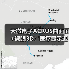 天微电子ACRUS曲面屏+裸眼3D：医疗显示迎来“手术级”视觉革命(图4)