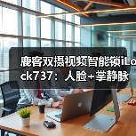 鹿客双摄视频智能锁iLock737:人脸+掌静脉识别(图4) 鹿客双摄视频智能锁iLock737:人脸+掌静脉识别(图4)