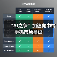 “AI之争”加速向中端手机市场蔓延(图2) “AI之争”加速向中端手机市场蔓延(图2)