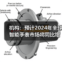 机构：预计2024年全球智能手表市场将同比增长5%(图1)