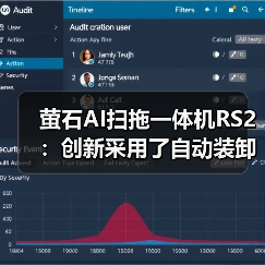 萤石AI扫拖一体机RS2:创新采用了自动装卸拖布的设计方案(图1) 萤石AI扫拖一体机RS2:创新采用了自动装卸拖布的设计方案(图1)