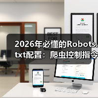 2026年必懂的Robots.txt配置:爬虫控制指令设置完全指南(图2) 2026年必懂的Robots.txt配置:爬虫控制指令设置完全指南(图2)
