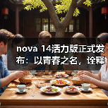 nova 14活力版正式发布:以青春之名,诠释“够真,才出色”(图2) nova 14活力版正式发布:以青春之名,诠释“够真,才出色”(图2)