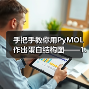 手把手教你用PyMOL作出蛋白结构图——1. 基础篇(图1)