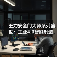 王力安全门大师系列盛世：工业4.0智能制造，精致美观品质优(图1)