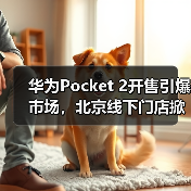 华为Pocket 2开售引爆市场，北京线下门店掀起排队抢购热潮(图3)