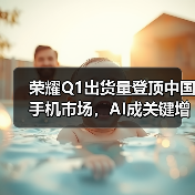 荣耀Q1出货量登顶中国手机市场，AI成关键增长引擎(图1)