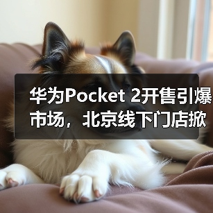 华为Pocket 2开售引爆市场，北京线下门店掀起排队抢购热潮(图2)