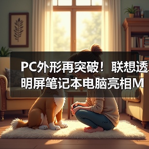PC外形再突破！联想透明屏笔记本电脑亮相MWC2024(图2)