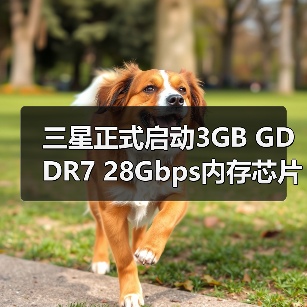 三星正式启动3GB GDDR7 28Gbps内存芯片量产(图2)
