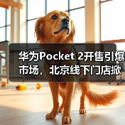 华为Pocket 2开售引爆市场，北京线下门店掀起排队抢购热潮(图1)