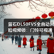 萤石DL50FVS全自动人脸视频锁：门铃可视通话，3D人脸识别(图2)