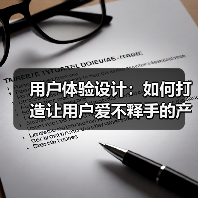 用户体验设计:如何打造让用户爱不释手的产品(图2) 用户体验设计:如何打造让用户爱不释手的产品(图2)