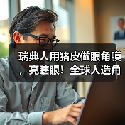 瑞典人用猪皮做眼角膜，亮瞎眼！全球人造角膜技术哪家强？(图3)