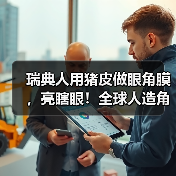 瑞典人用猪皮做眼角膜，亮瞎眼！全球人造角膜技术哪家强？(图4)