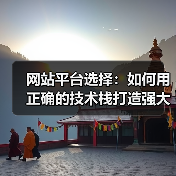 网站平台选择：如何用正确的技术栈打造强大的线上基石(图4)