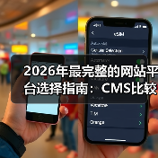 2026年最完整的网站平台选择指南:CMS比较与技术栈分析(图2) 2026年最完整的网站平台选择指南:CMS比较与技术栈分析(图2)