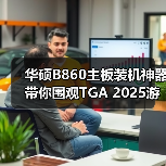 华硕B860主板装机神器 带你围观TGA 2025游戏提名(图3)