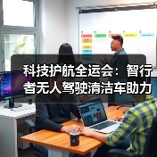 科技护航全运会:智行者无人驾驶清洁车助力粤港澳全运会场馆智能化运维(图2) 科技护航全运会:智行者无人驾驶清洁车助力粤港澳全运会场馆智能化运维(图2)