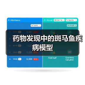 药物发现中的斑马鱼疾病模型(图4)