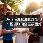 Aqara流光溢彩灯带T1：智能联动全屋氛围灯光(图1)