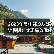 2026年最佳SEO友好设计模板:实现高效优化的秘密武器(图2) 2026年最佳SEO友好设计模板:实现高效优化的秘密武器(图2)