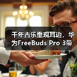 千年古乐重现耳边，华为FreeBuds Pro 3带来无损“古乐新声”(图1)