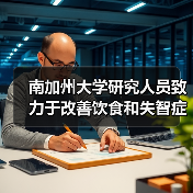 南加州大学研究人员致力于改善饮食和失智症的研究(图1)