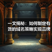 一文揭秘:如何制定有效的域名策略实现品牌崛起(图3) 一文揭秘:如何制定有效的域名策略实现品牌崛起(图3)