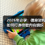 2026年必学:信息架构如何打造极致内容组织与导航设计(图1) 2026年必学:信息架构如何打造极致内容组织与导航设计(图1)
