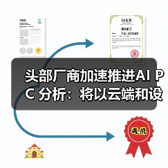 头部厂商加速推进AI PC 分析：将以云端和设备端混合运行为主(图2)