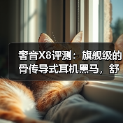 奢音X8评测:旗舰级的骨传导式耳机黑马,舒适音质全在线(图3) 奢音X8评测:旗舰级的骨传导式耳机黑马,舒适音质全在线(图3)